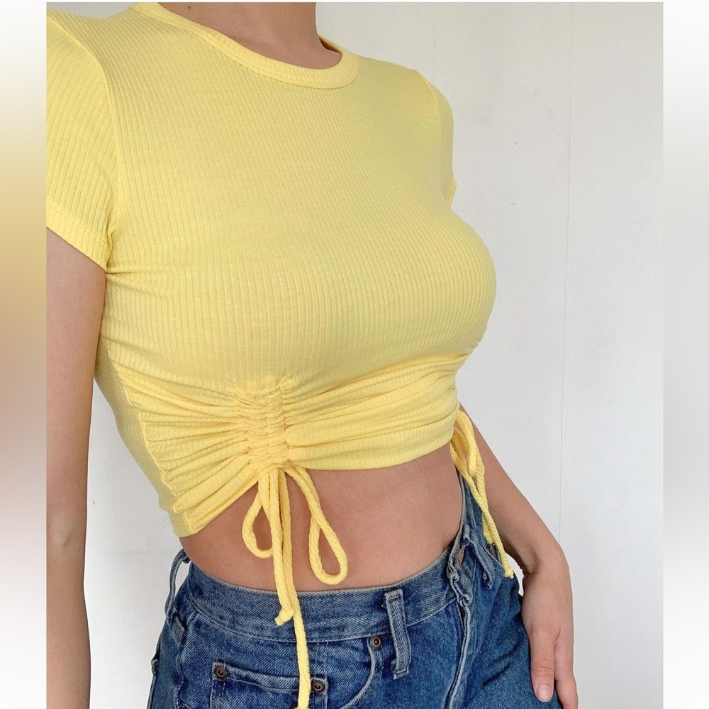 Yellow Short Sleeve Shirt
